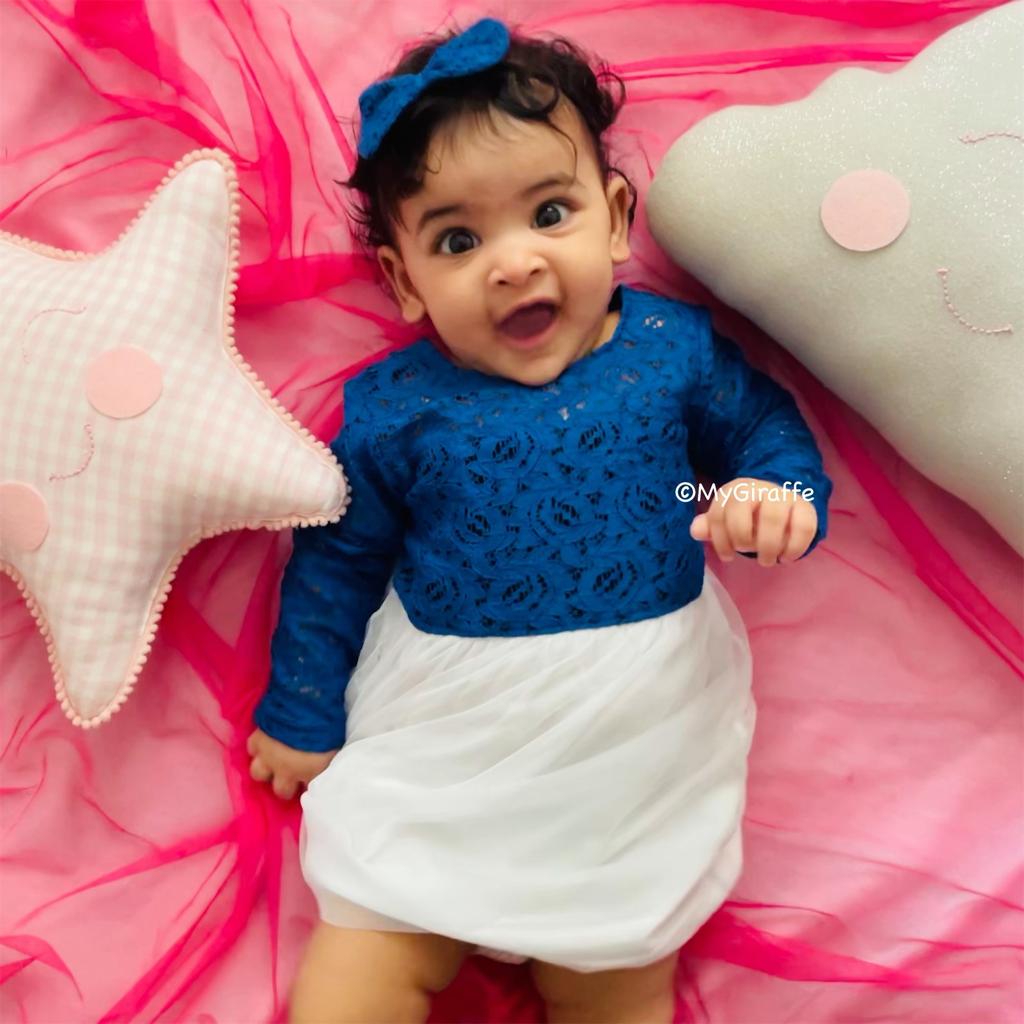 Sugar Light Pink A Line Dresses for Newborn Baby Girls – Happykid Online